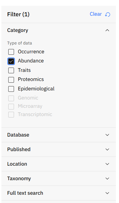 alt text Hub Search Filter